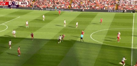 2026世界杯直播app-利物浦1-0阿森纳,索博斯洛伊任意球破门,埃基蒂克进球被吹