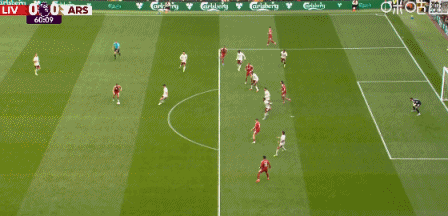 2026世界杯直播app-利物浦1-0阿森纳,索博斯洛伊任意球破门,埃基蒂克进球被吹